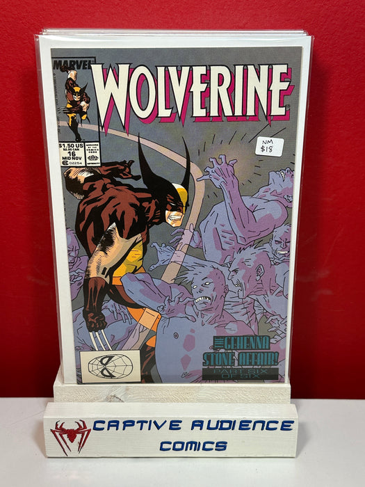 Wolverine, Vol. 2 #16 - NM