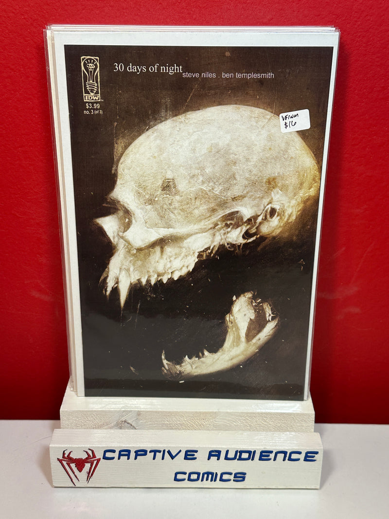 30 Days of Night, Vol. 1 #3 - VF/NM