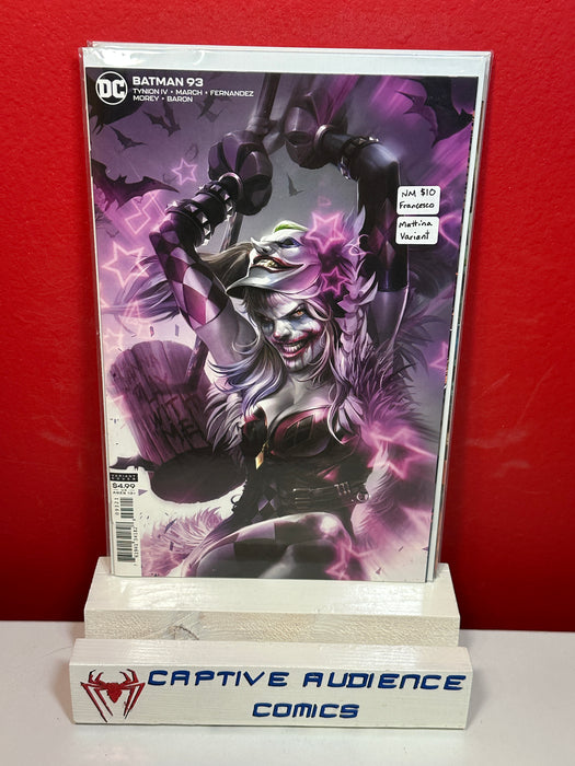 Batman, Vol. 3 #93 - Francesco Mattina Variant - NM