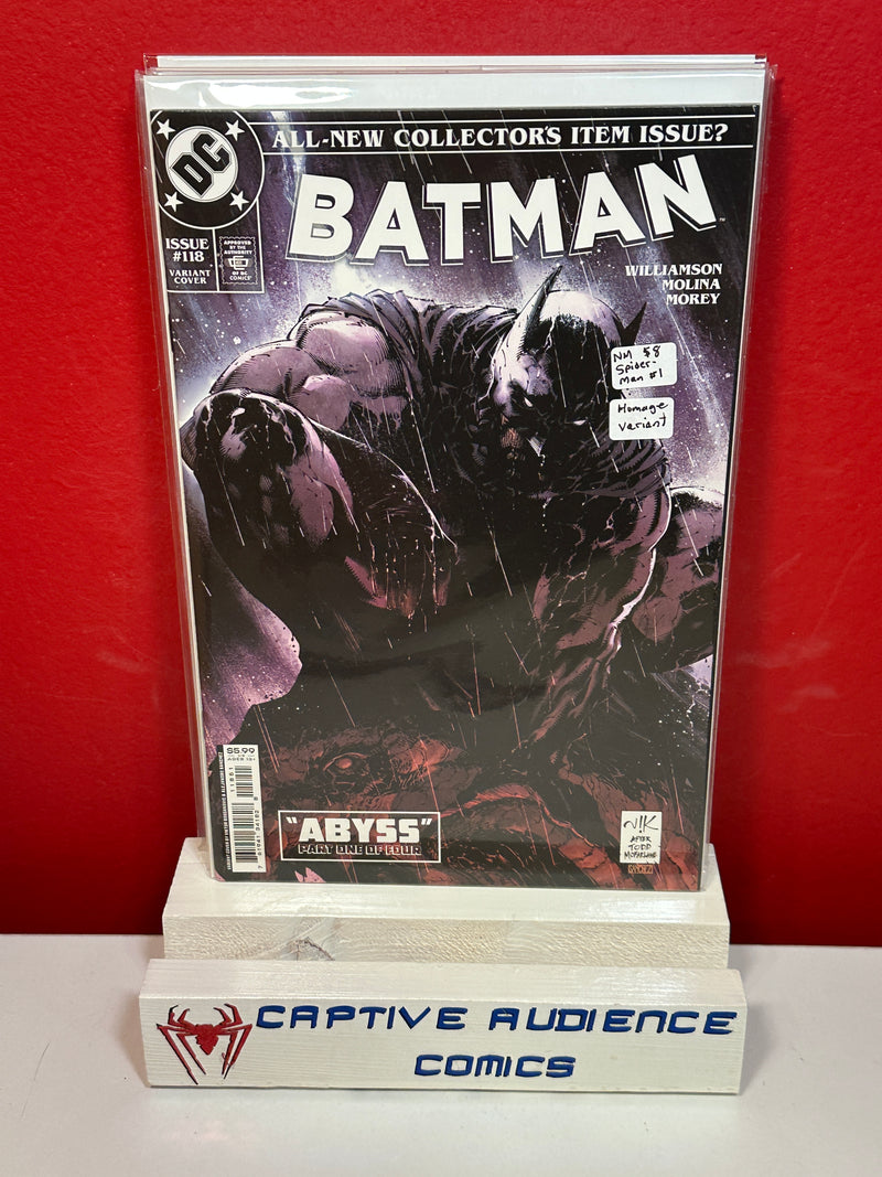 Batman, Vol. 3 #118 - Spider-Man #1 - Homage Variant - NM
