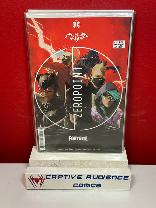 Batman / Fortnite: Zero Point #1 - Polybagged w/ Code - NM