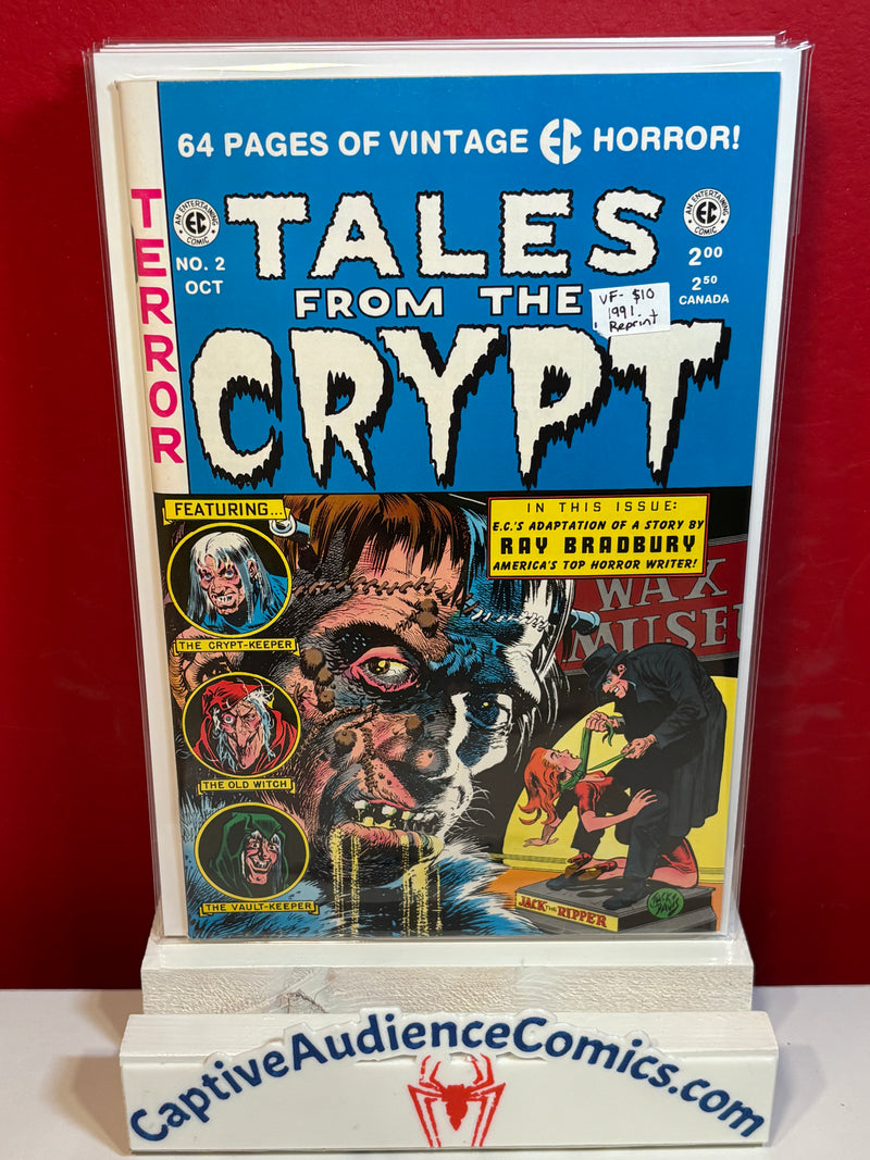 Tales from the Crypt, Vol. 1 #2 - 1991 Reprint - VF-