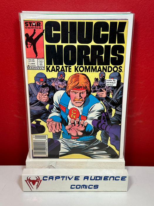 Chuck Norris #1 - Newsstand Variant - VG/FN