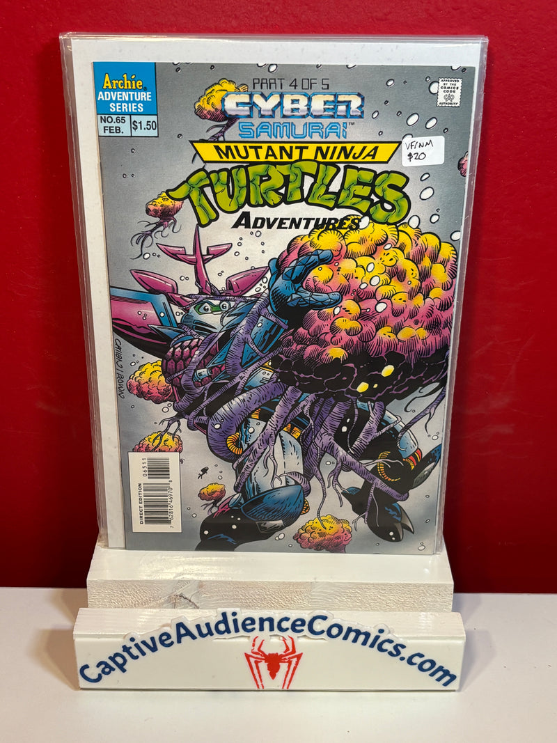 Teenage Mutant Ninja Turtles Adventures #65 - VF/NM