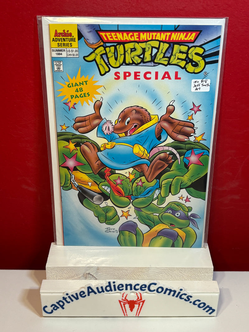 Teenage Mutant Ninja Turtles Special #9 - Jeff Smith Cover - VF+