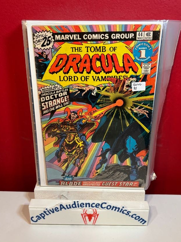 Tomb of Dracula, Vol. 1 #44 - GD/VG