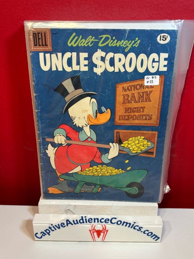 Walt Disney's Uncle Scrooge #33 - VG-