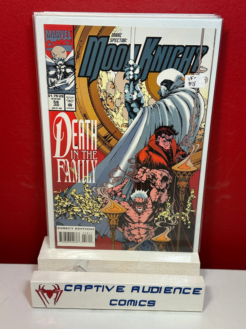 Marc Spector: Moon Knight #58 - VF+