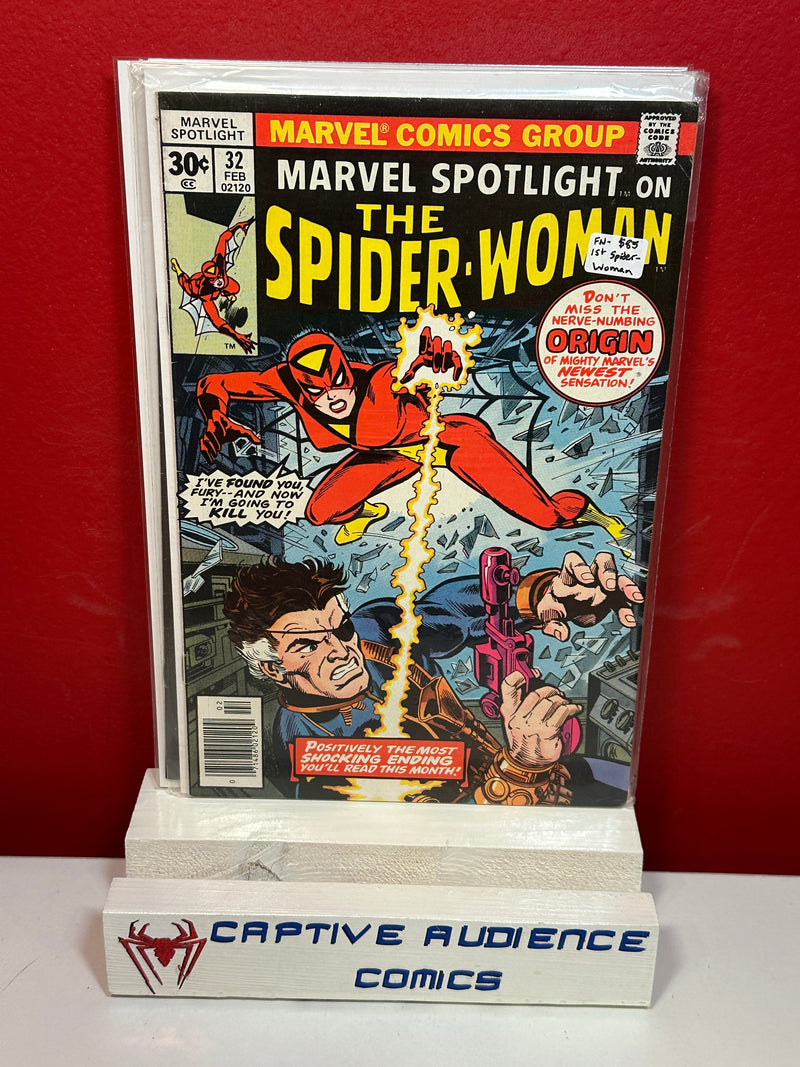 Marvel Spotlight, Vol. 1 #32 - 1st Spider-Woman - FN-
