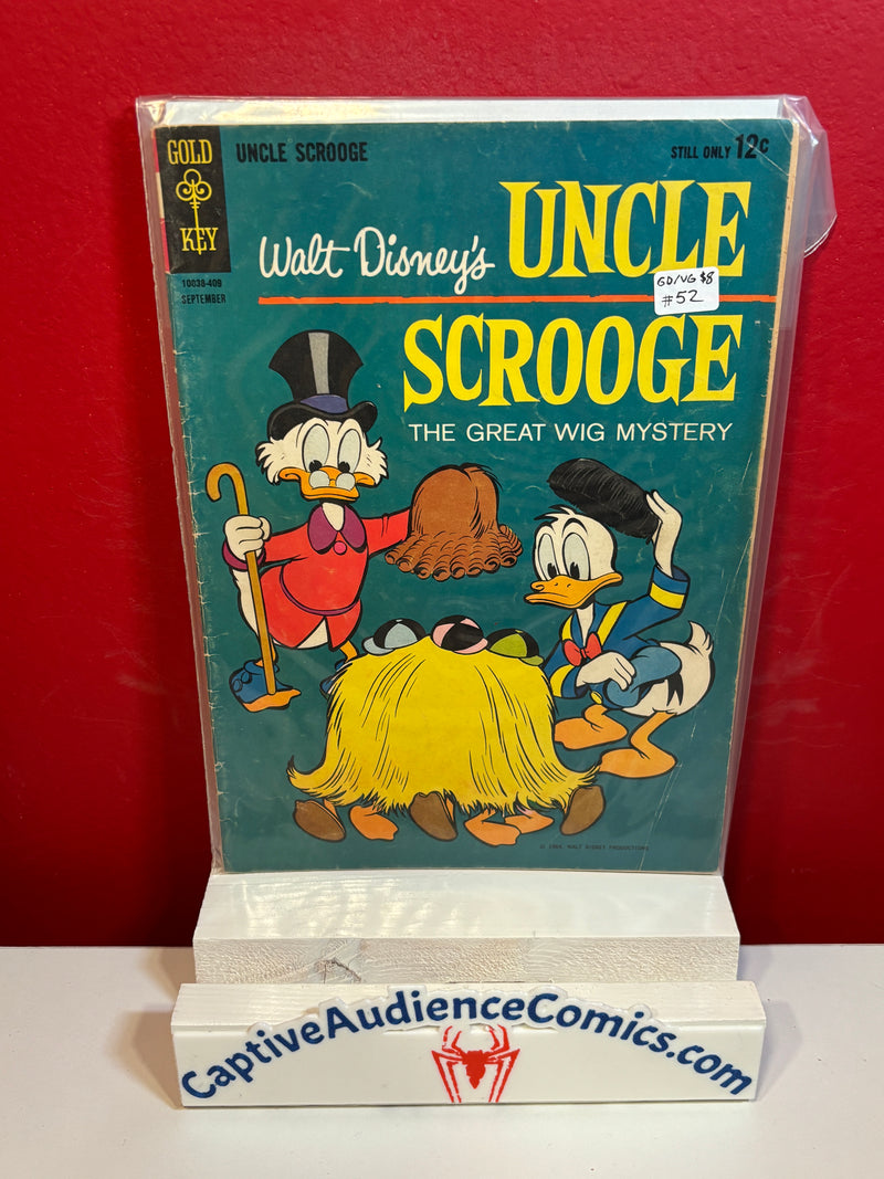 Walt Disney's Uncle Scrooge #52 - GD/VG