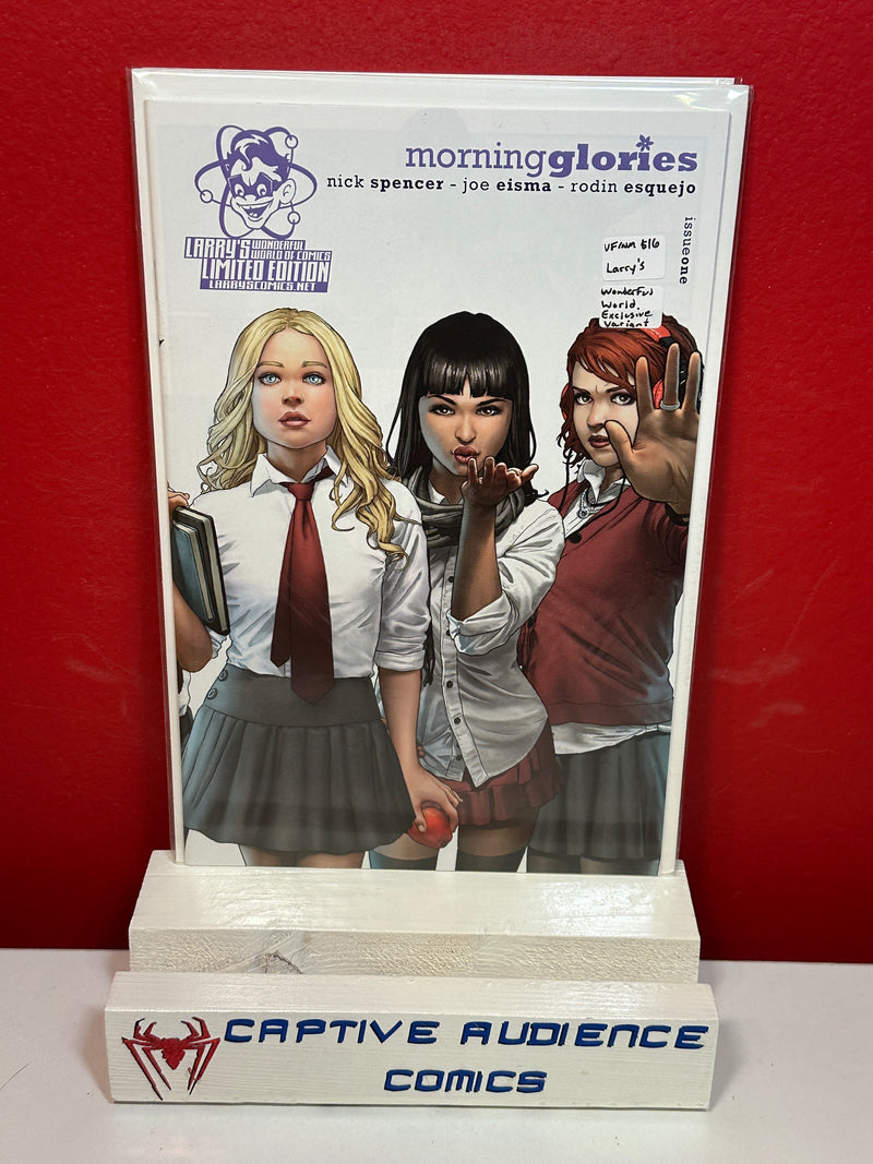 Morning Glories #1 - Larry's Wonderful World Exclusive Variant - VF/NM