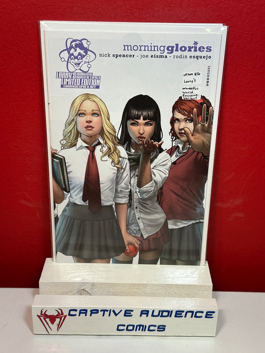 Morning Glories #1 - Larry's Wonderful World Exclusive Variant - VF/NM