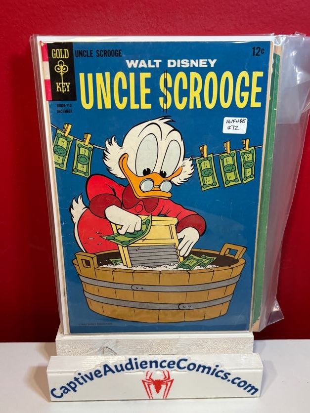Walt Disney's Uncle Scrooge #72 - VG/FN