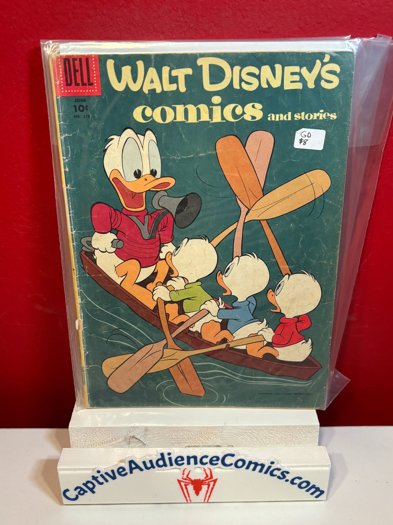 Walt Disney's Comics and Stories #213 - GD