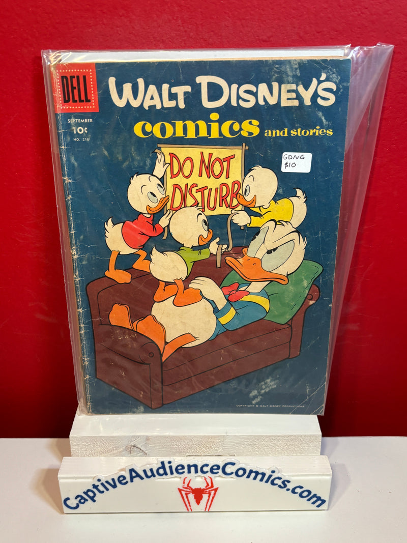 Walt Disney's Comics and Stories #216 - GD/VG