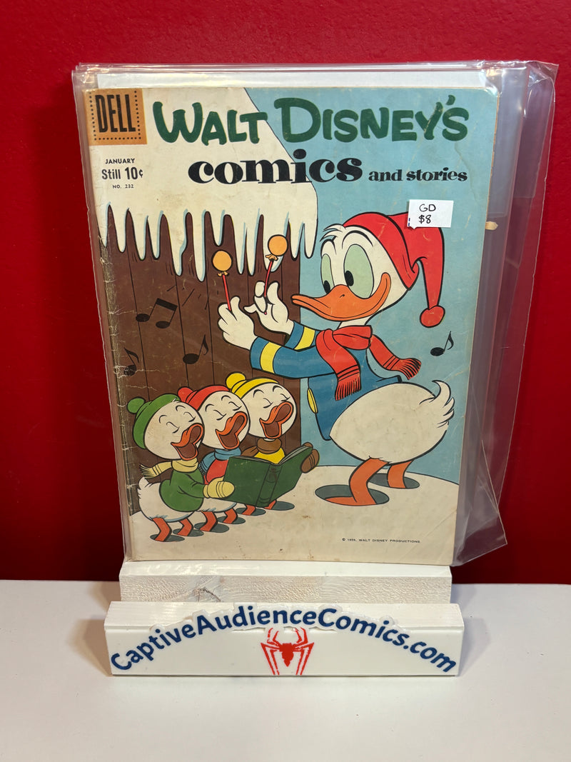 Walt Disney's Comics and Stories #232 - GD