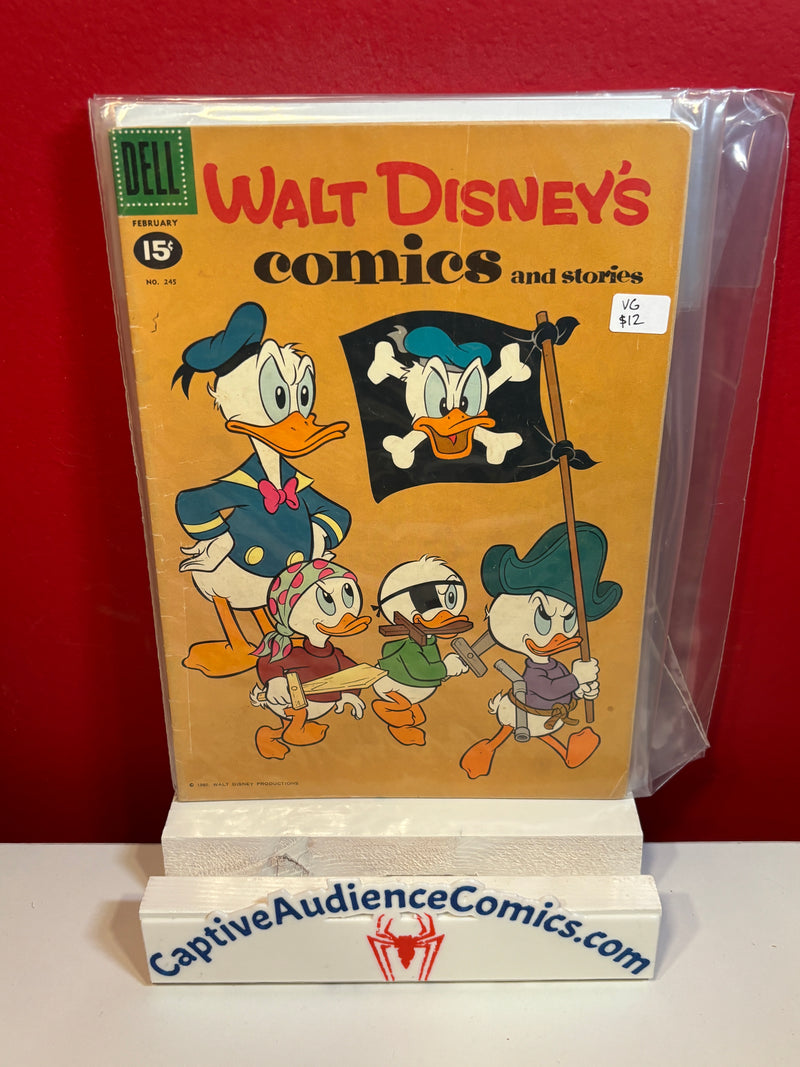 Walt Disney's Comics and Stories #245 - VG