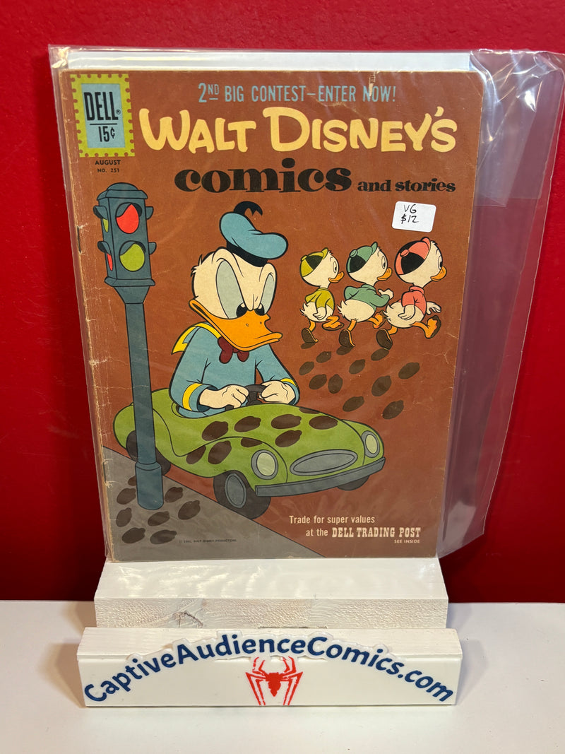 Walt Disney's Comics and Stories #251 - VG
