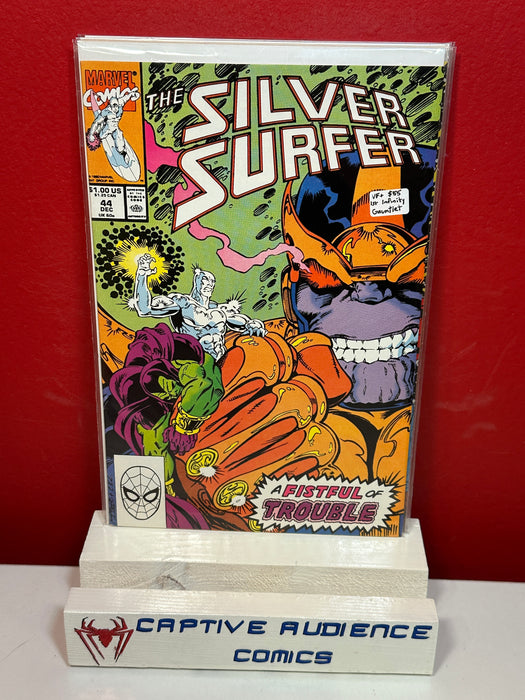 Silver Surfer, Vol. 3 #44 - 1st Infinity Gauntlet - VF+