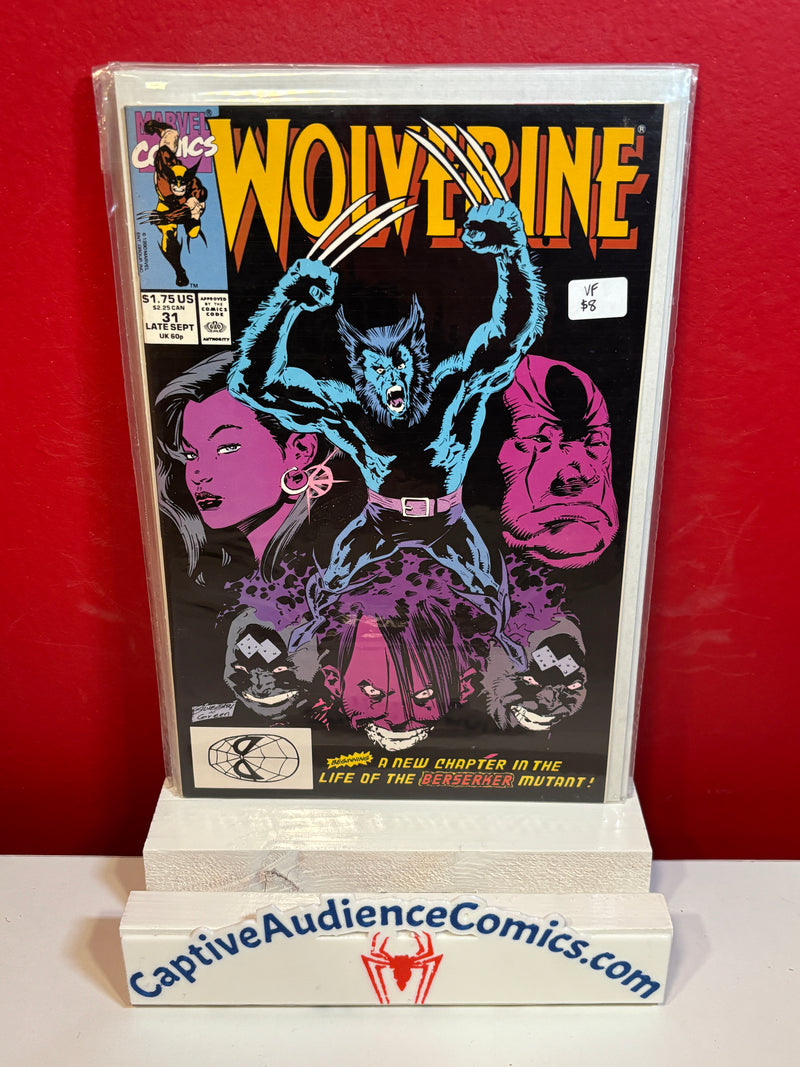 Wolverine, Vol. 2 #31 - VF