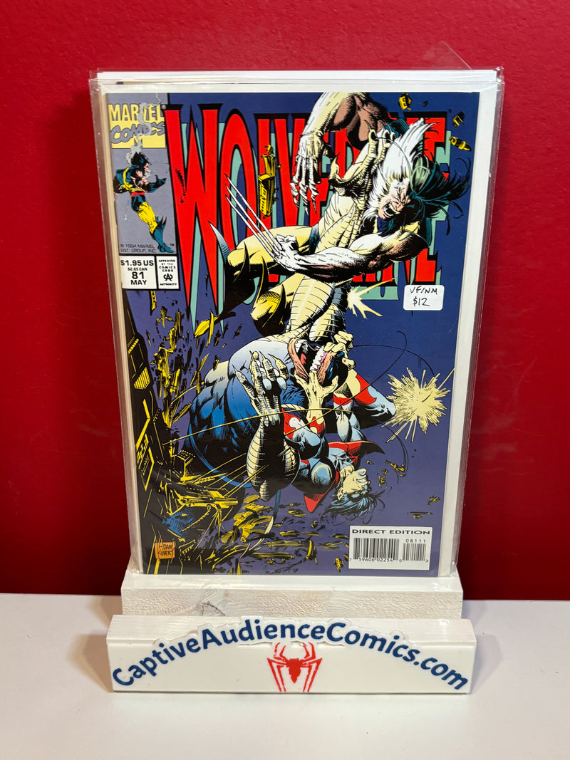 Wolverine, Vol. 2 #81 - VF/NM