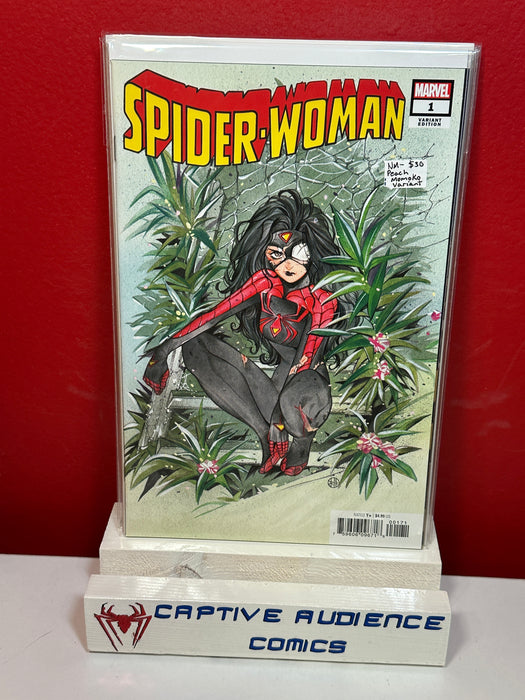 Spider-Woman, Vol. 1 #1 - Peach Momoko Variant - NM-
