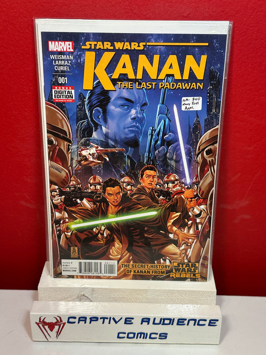 Star Wars: Kanan: The Last Padawan #1 - Many 1st Appearances - NM-