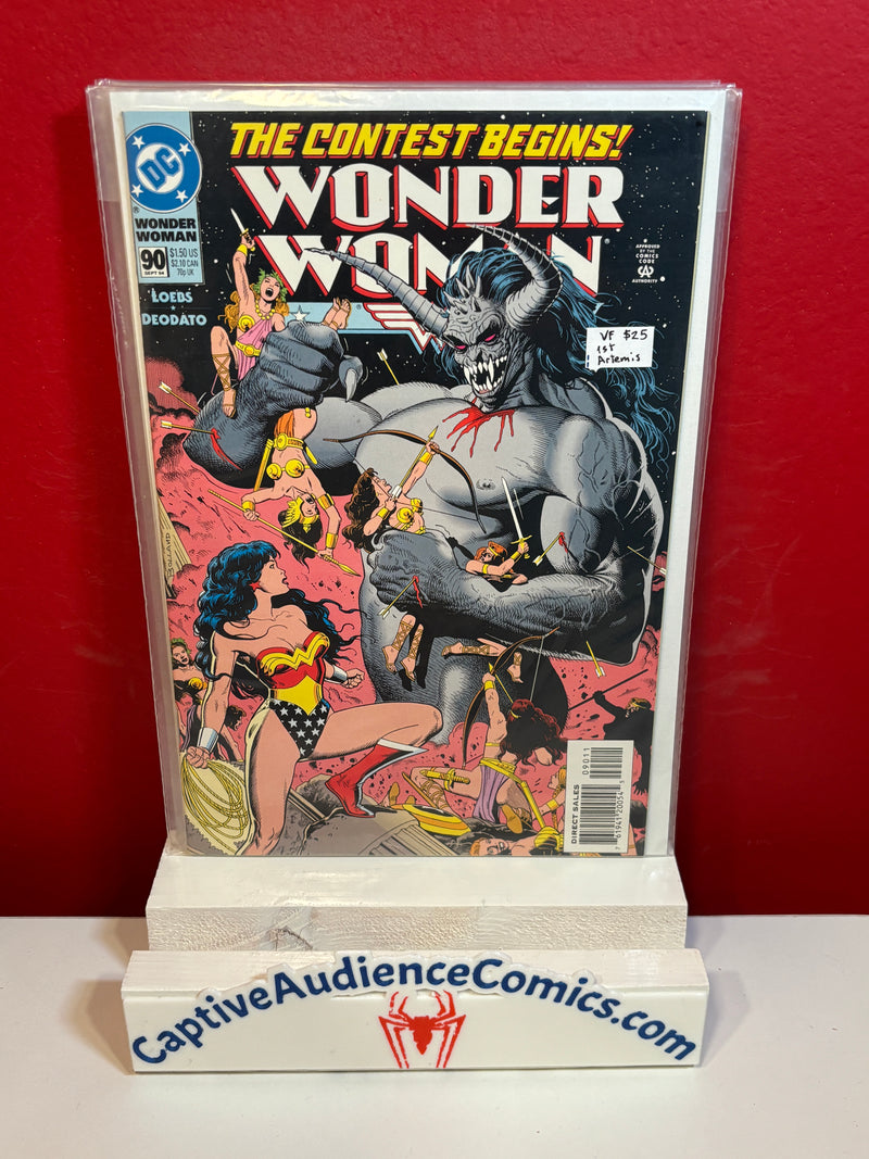 Wonder Woman, Vol. 2 #90 - 1st Artemis - VF
