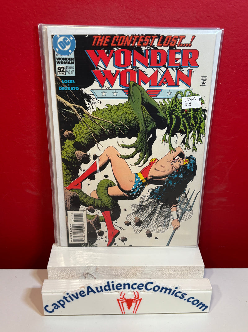 Wonder Woman, Vol. 2 #92 - VF/NM