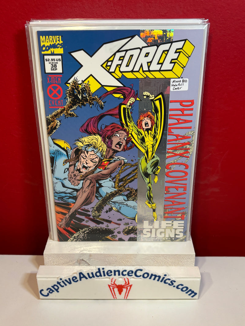 X-Force, Vol. 1 #38 - Holofoil Cover - VF/NM