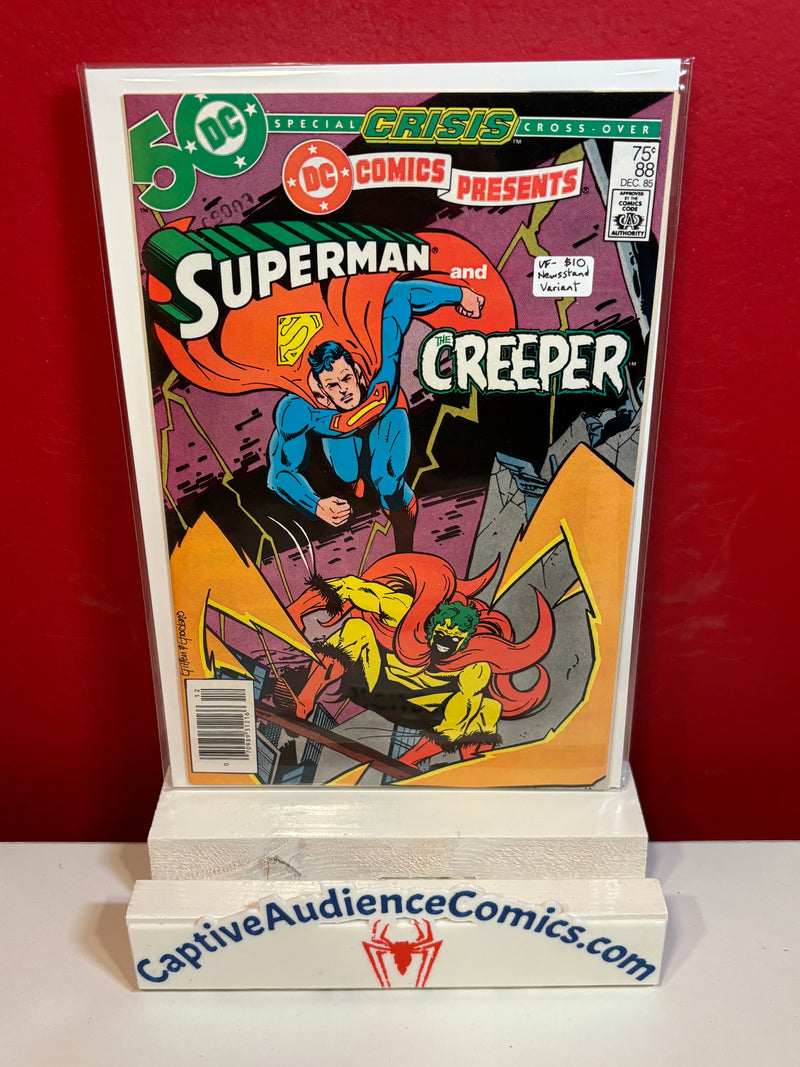 DC Comics Presents, Vol. 1 #88 - Newsstand Variant - VF-