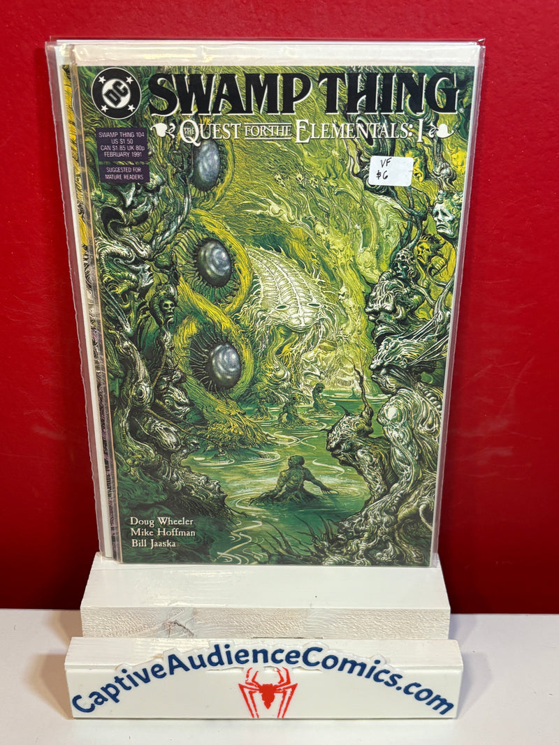 Swamp Thing, Vol. 2 #104 - VF