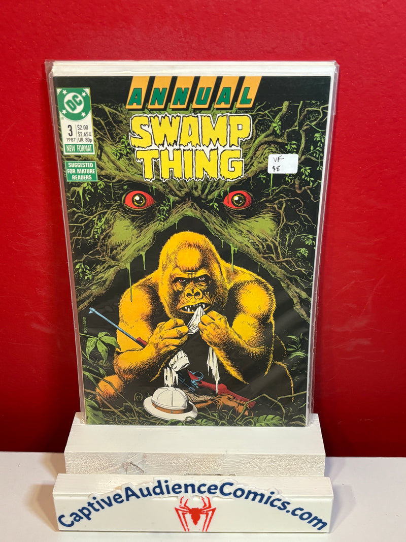 Swamp Thing, Vol. 2 Annual #3 - VF-