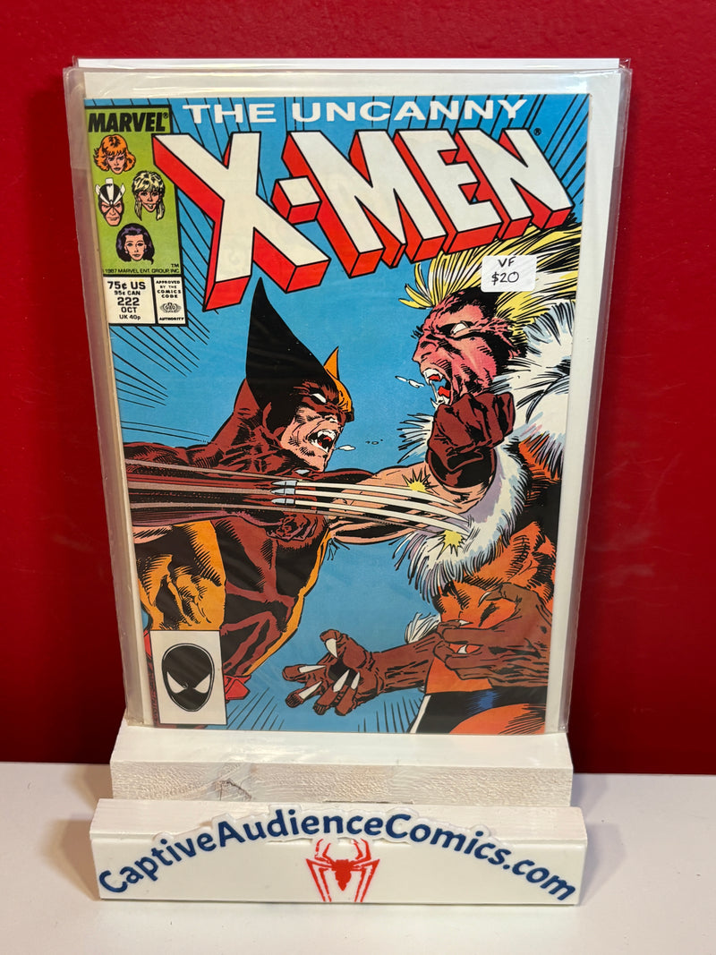 Uncanny X-Men, Vol. 1 #222 - VF