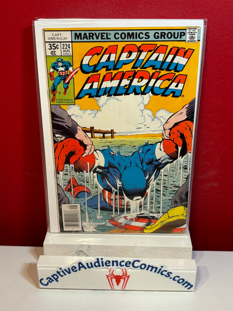 Captain America, Vol. 1 #224 - FN
