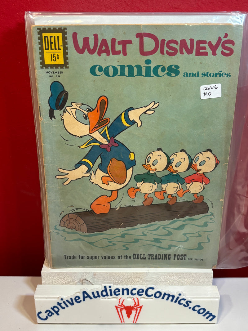 Walt Disney's Comics and Stories #254 - GD/VG