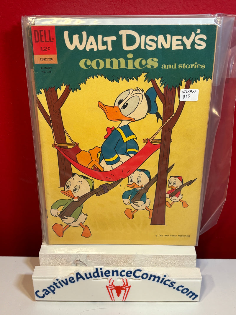 Walt Disney's Comics and Stories #263 - VG/FN
