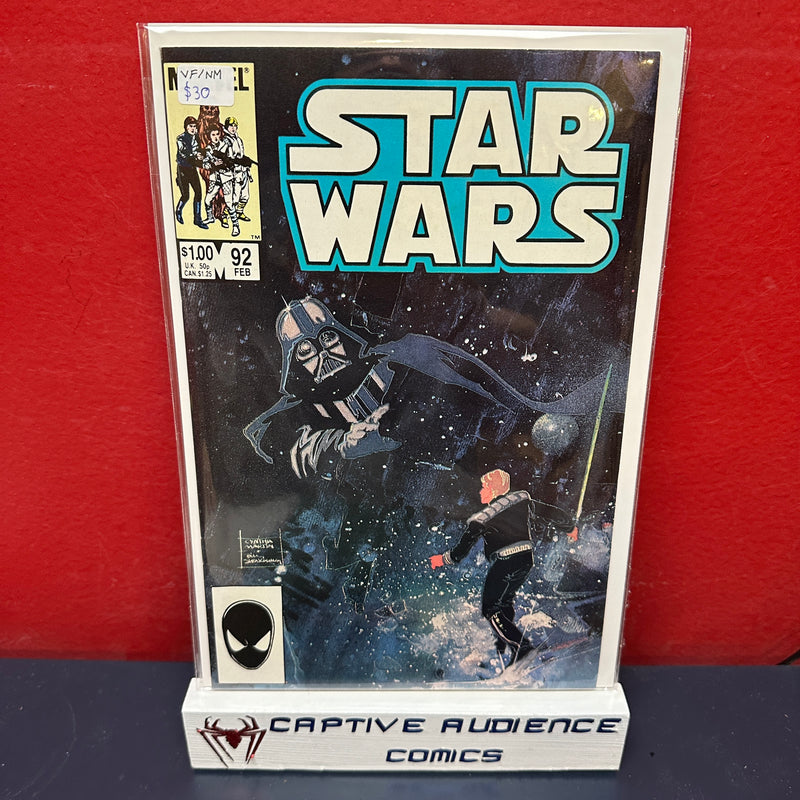 Star Wars, Vol. 1 #92 - VF/NM