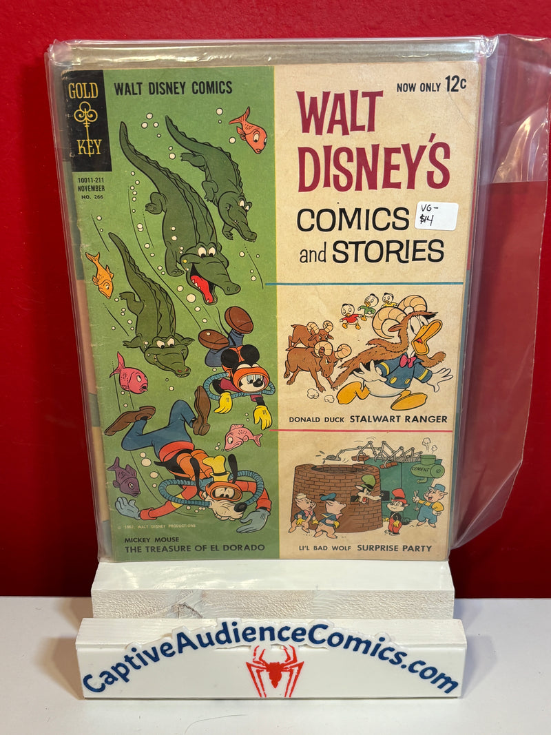 Walt Disney's Comics and Stories #266 - VG-