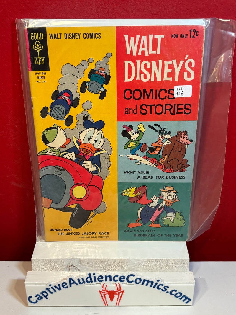Walt Disney's Comics and Stories #270 - FN-