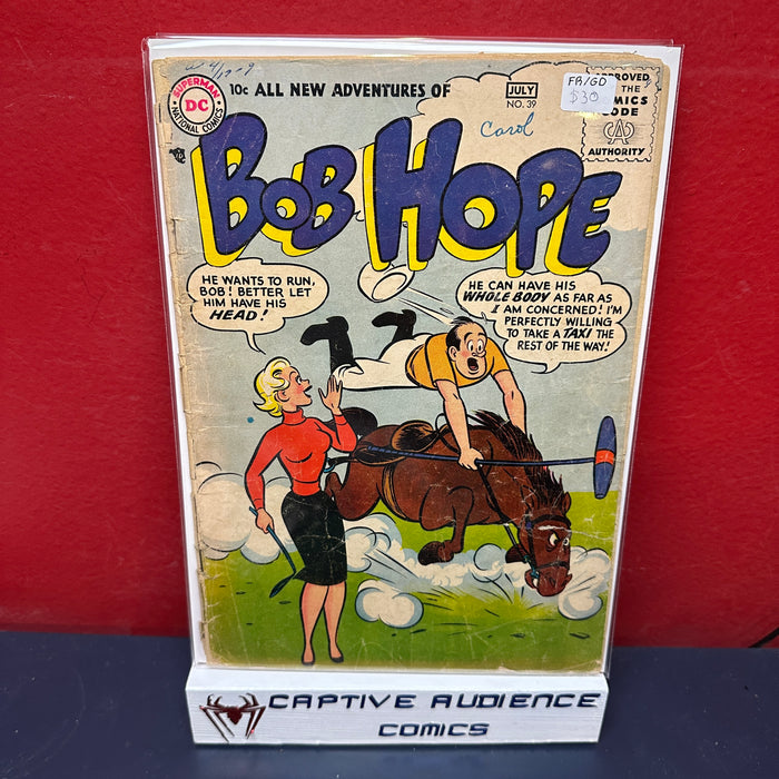 Adventures of Bob Hope #39 - FR/GD