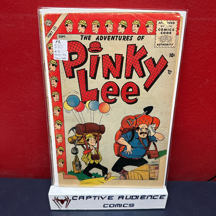 Adventures of Pinky Lee, The #3 - Story by Stan Lee - FR