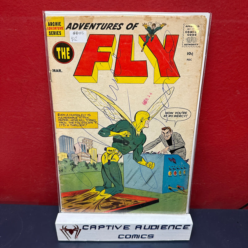 Adventures of The Fly, The #5 - GD