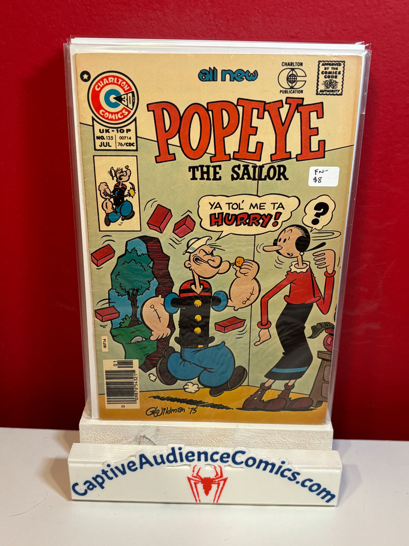 Popeye, Vol. 1 #135 - FN-