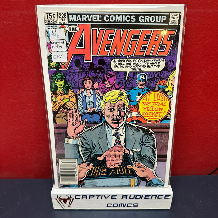 Avengers, The Vol. 1 #228 - Newsstand Edition - CPV - FN