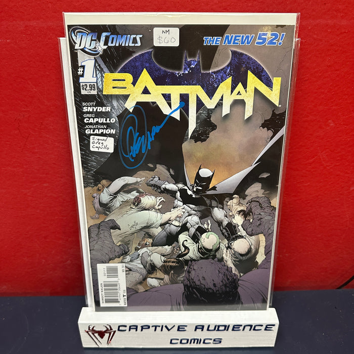 Batman, Vol. 2 #1 - Signed Greg Capullo - NM