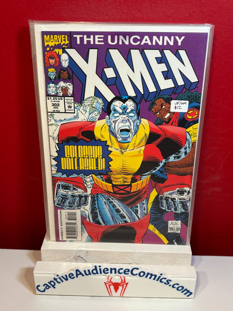 Uncanny X-Men, Vol. 1 #302 - VF/NM
