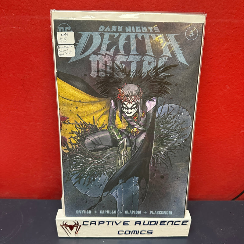 Dark Nights: Death Metal #3 - Frankies Comics Variant - NM+