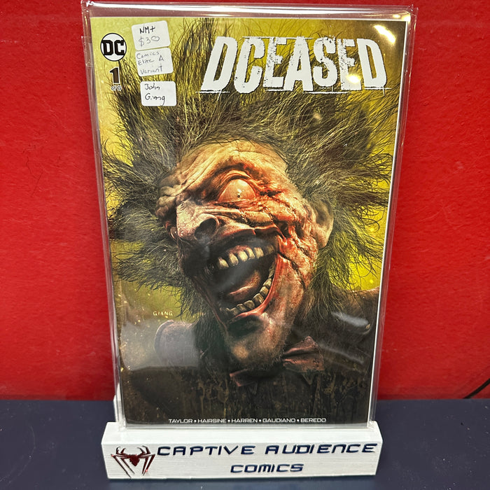 DCeased #1 - Comics Elite A Variant - John Giang - NM+