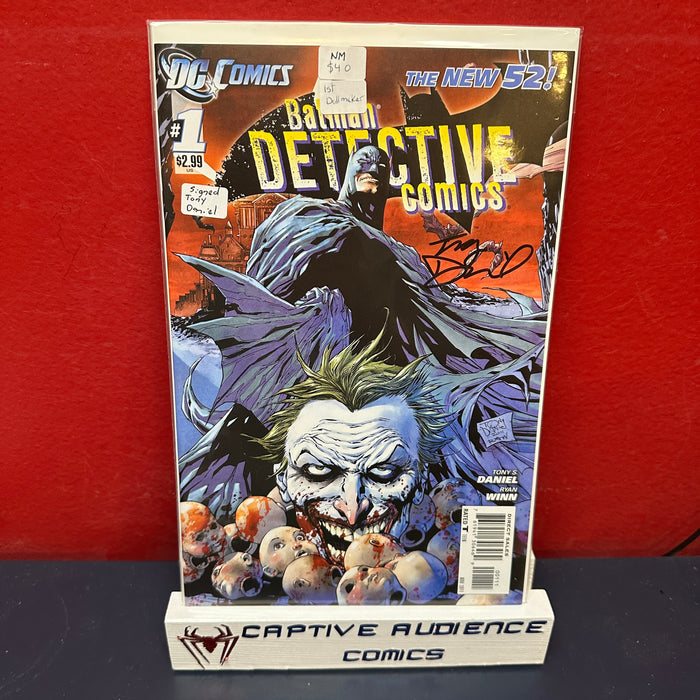 Detective Comics, Vol. 2 #1 - 1st Dollmaker - Signed Tony Daniel - NM